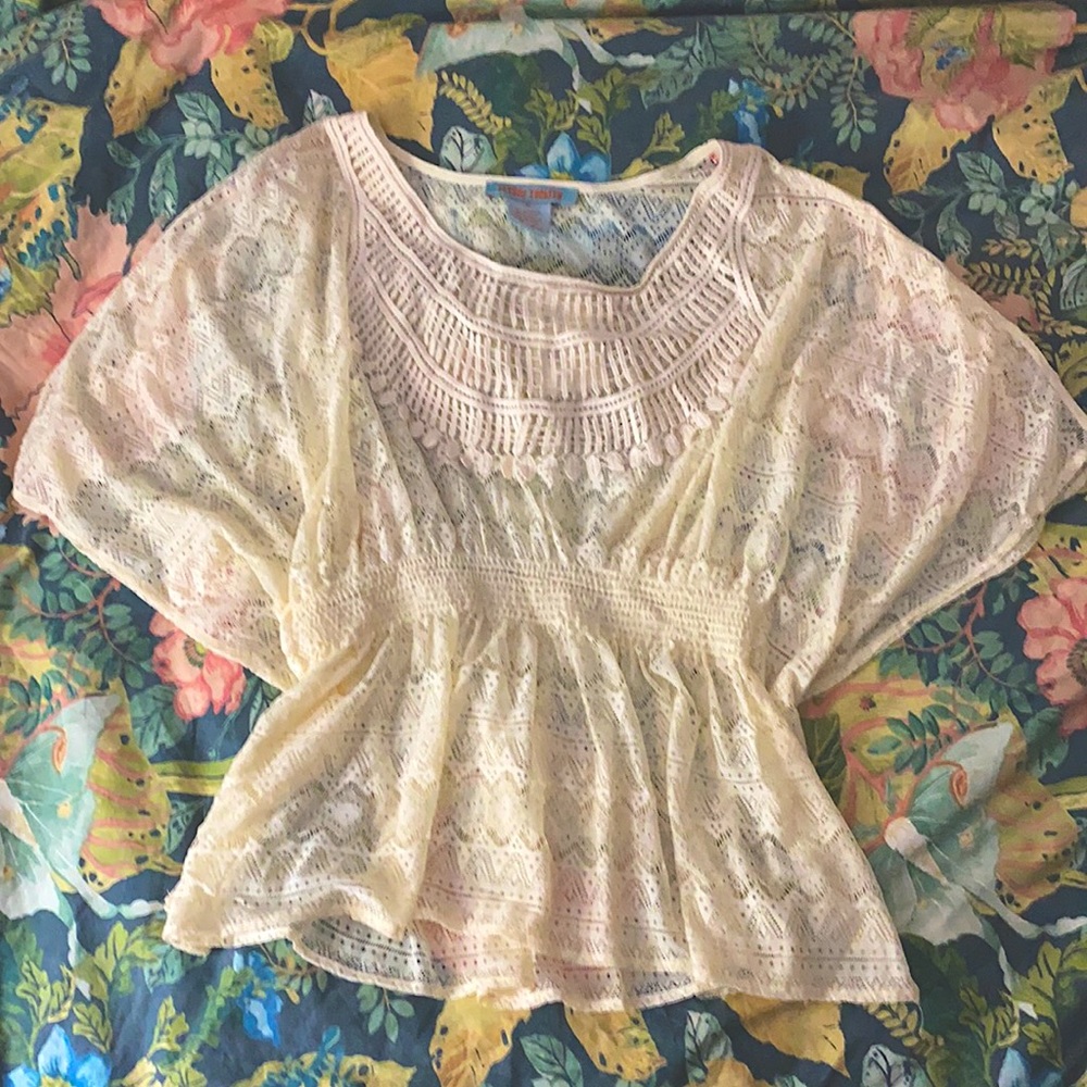 Flouncy Lace Top